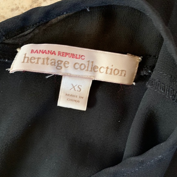 Banana Republic Black Top XS - Picture 2 of 4